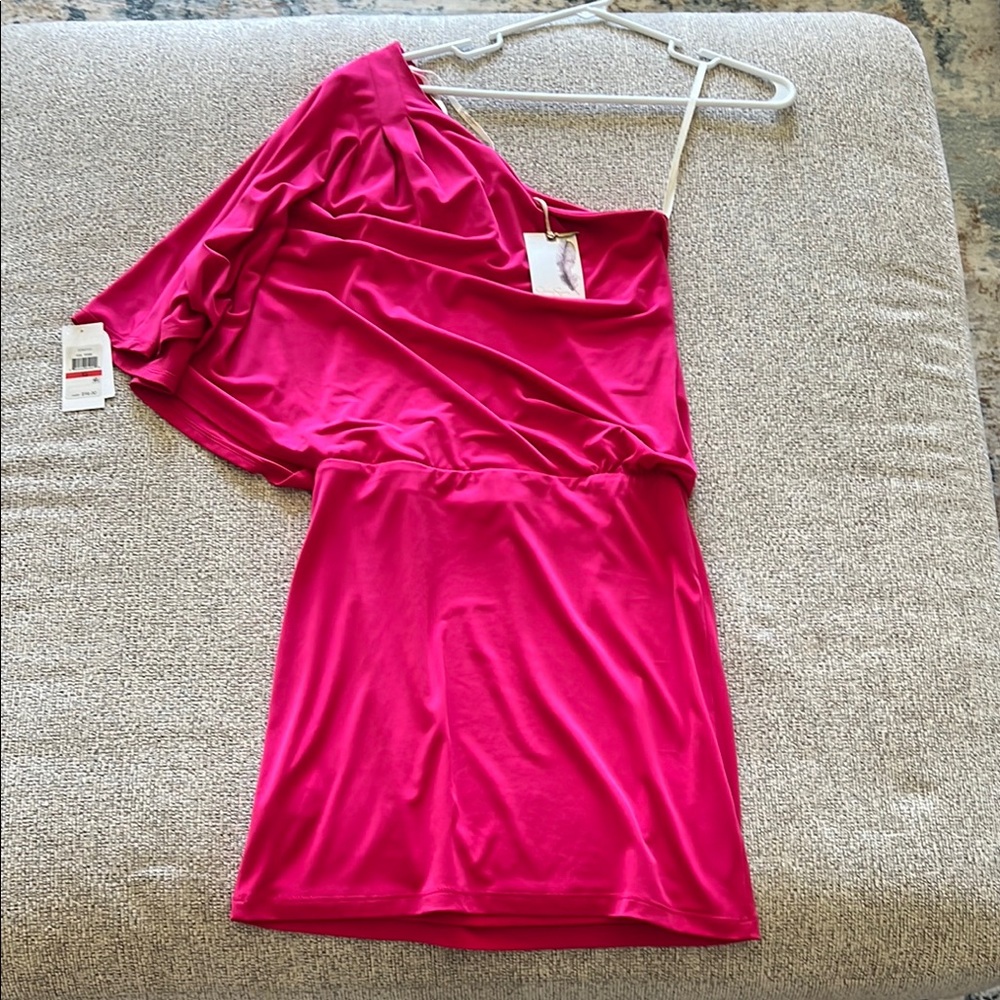 Jessica Simpson Vibrant Pink Dress